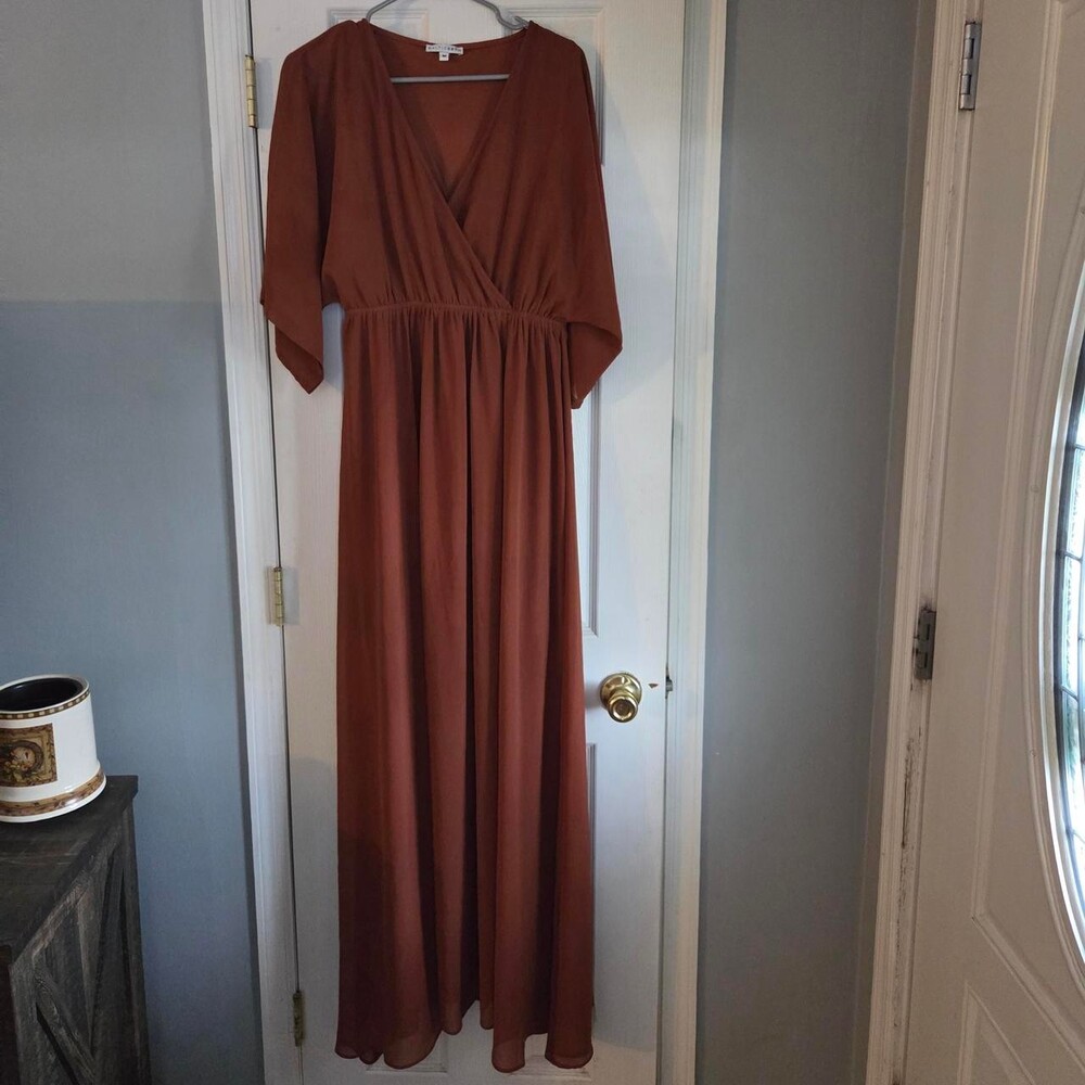 Women's Orange Dress